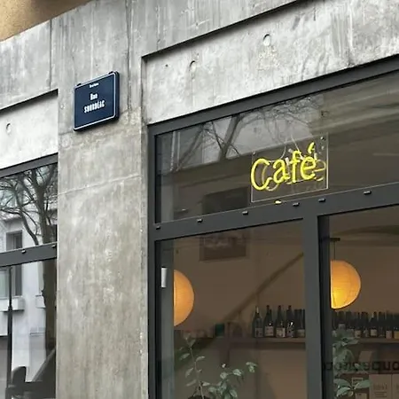 Lägenhet Gite Urbain - Grand Dans La Quartier Des Machines De L'ile Nantes